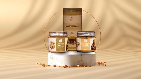 Kasturi Manjal & Multhani Mitti & Bath Powder